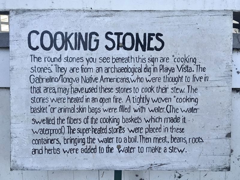 Cooking Stones Marker image. Click for full size.
