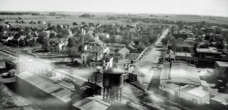 Marker detail: Atkinson Railroad Depot image. Click for full size.