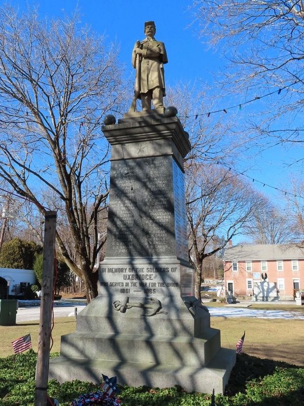 Uxbridge Civil War Monument image. Click for full size.