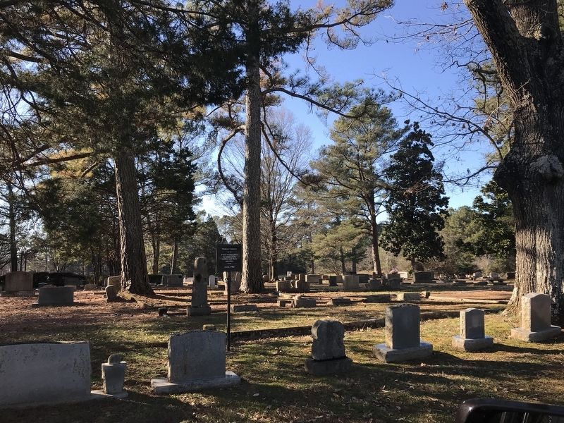 Madison Cemetery Marker. Click for full size. Madison Cemetery Marker image. Click for full size.