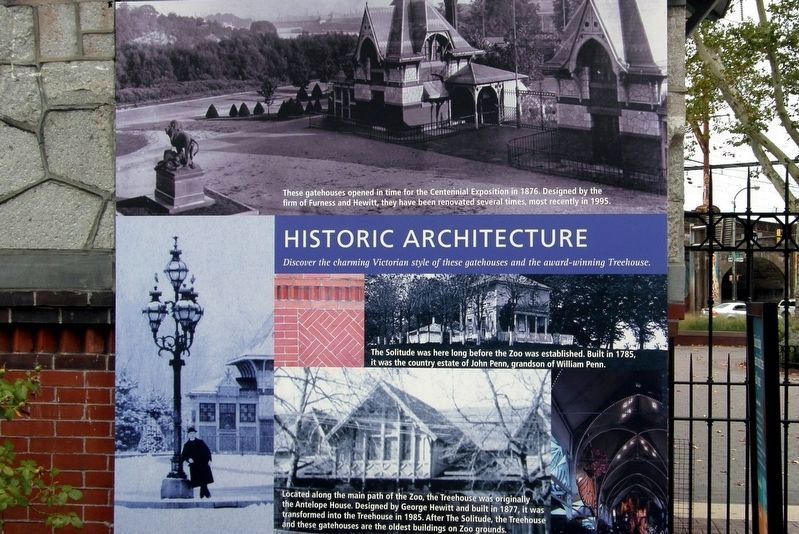 Historic Architecture Marker image. Click for full size.