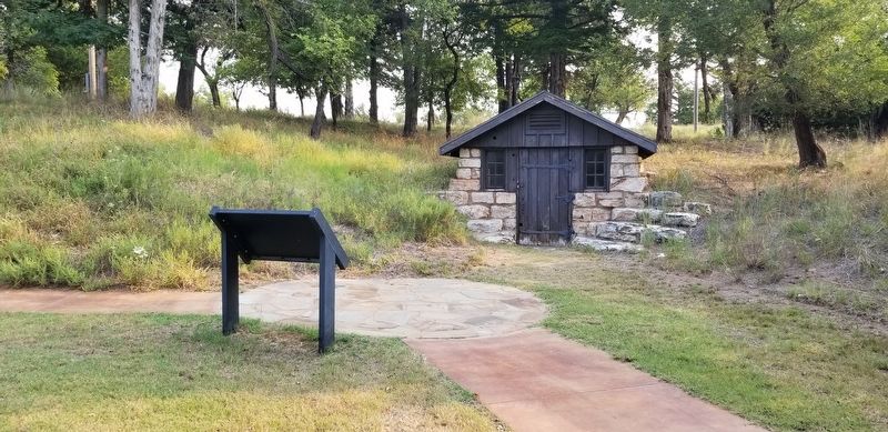 The Marker in reverse and the Pump House image. Click for full size.