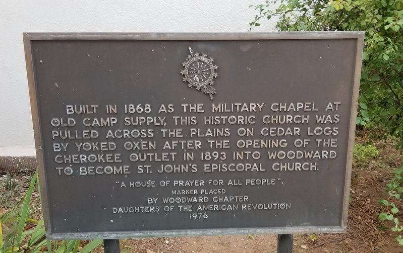 Military Chapel Marker image. Click for full size.