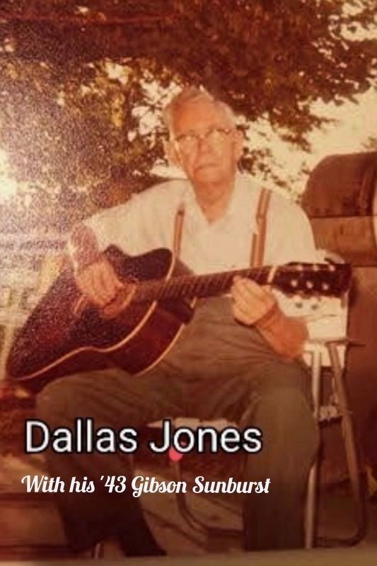 Leake County Revelers Lead Vocalist & Guitarist Dallas Jones. image. Click for full size.