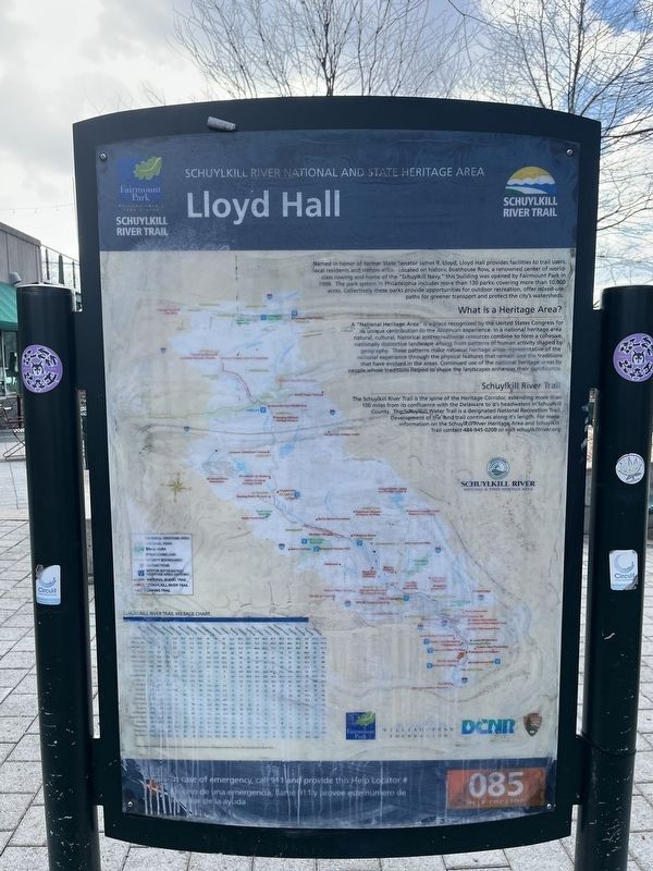 Lloyd Hall Marker image. Click for full size.