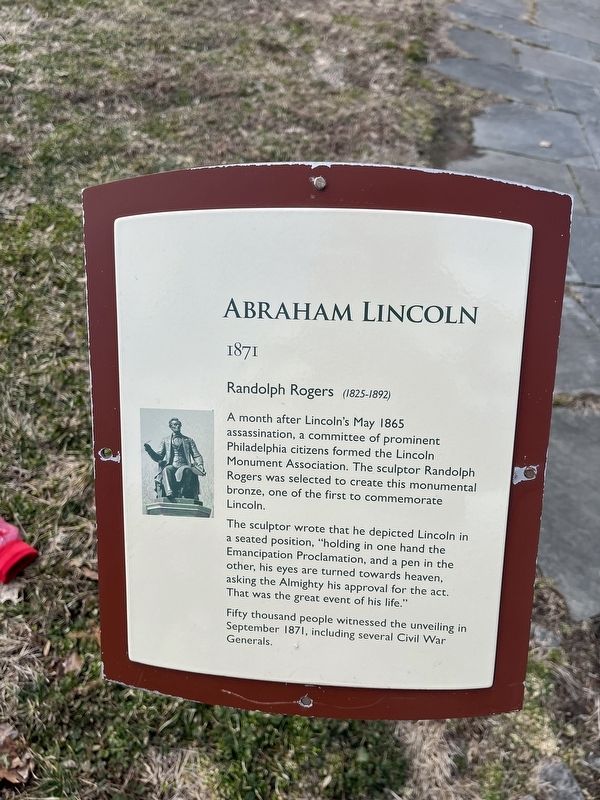 Abraham Lincoln Marker image. Click for full size.
