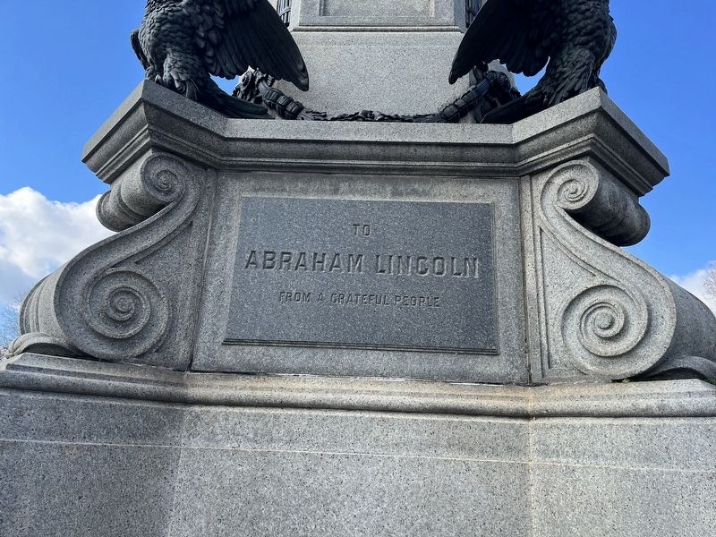 Abraham Lincoln Marker. Click for full size. Abraham Lincoln Marker image. Click for full size.
