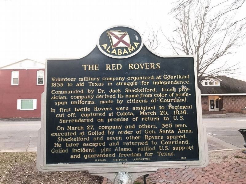 The Red Rovers Marker (refurbished) image. Click for full size.