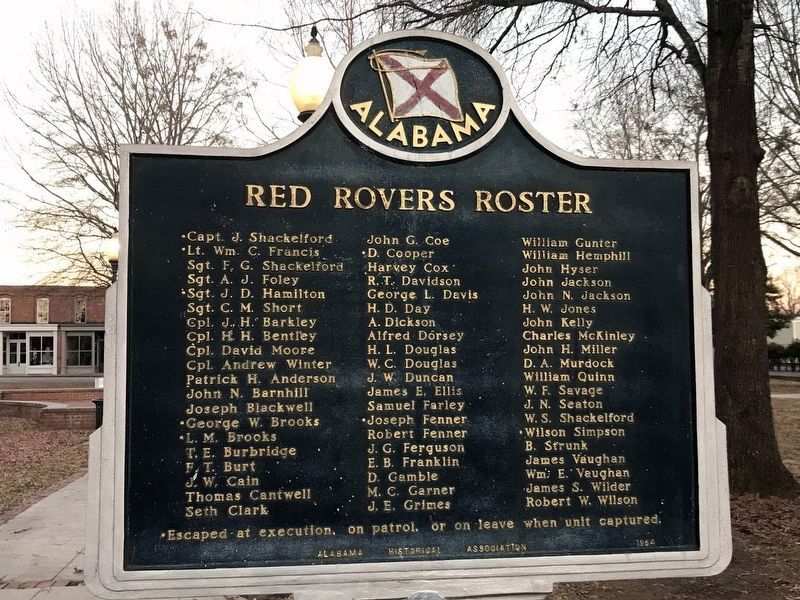 Red Rovers Roster Marker (refurbished) image. Click for full size.