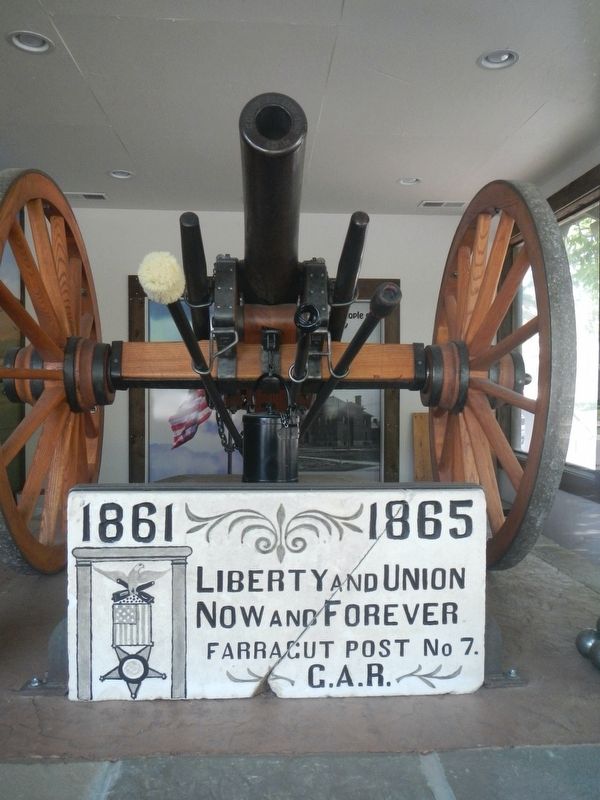 3" Civil War Cannon image. Click for full size.