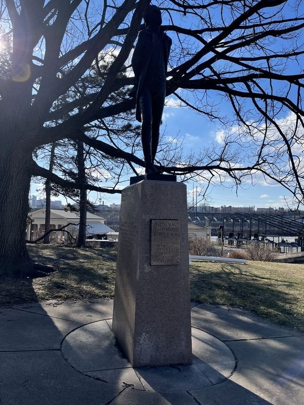 General Nathanael Greene Marker. Click for full size. General Nathanael Greene Marker image. Click for full size.
