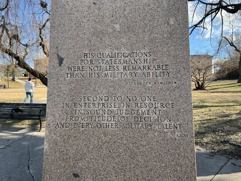 General Nathanael Greene Marker. Click for full size. General Nathanael Greene Marker image. Click for full size.