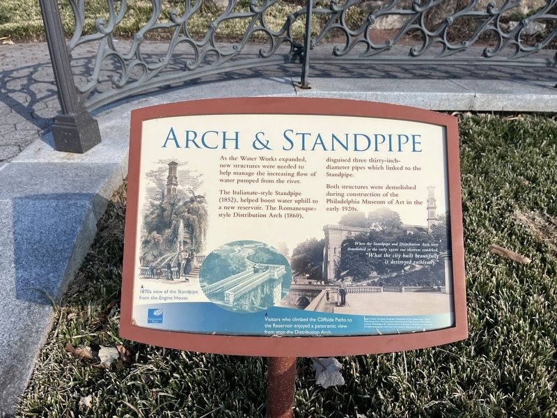 Arch & Standpipe Marker image. Click for full size.