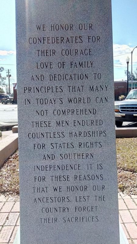 Miller County Confederate Soldiers and Sailors Marker image. Click for full size.