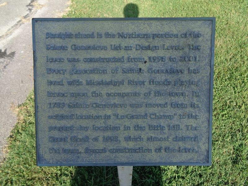 Urban Design Levee Marker. Click for full size. Urban Design Levee Marker image. Click for full size.