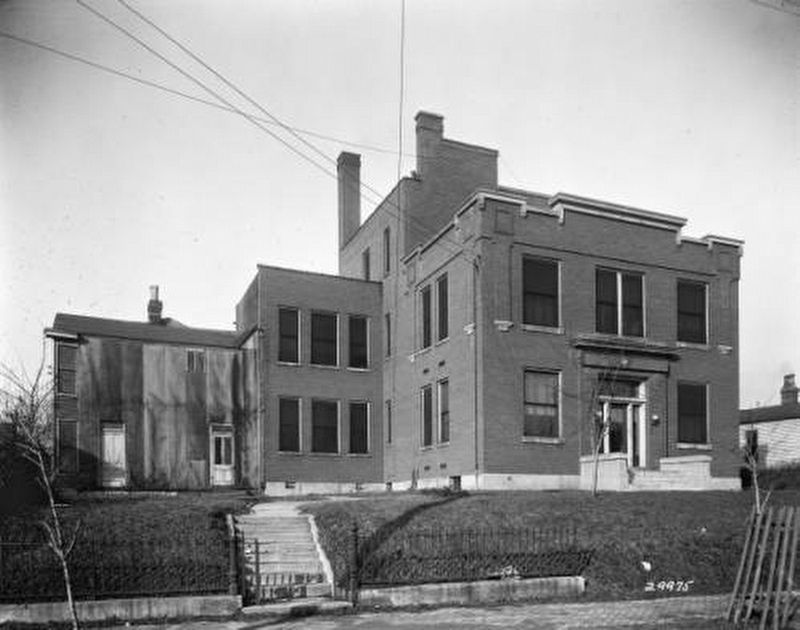 Red Cross Hospital in 1920 image. Click for more information.