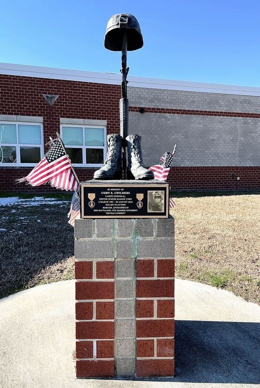 Cody S. Childers Marker. Click for full size. Cody S. Childers Marker image. Click for full size.