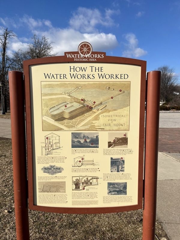 How the Water Works Worked side of the marker image. Click for full size.
