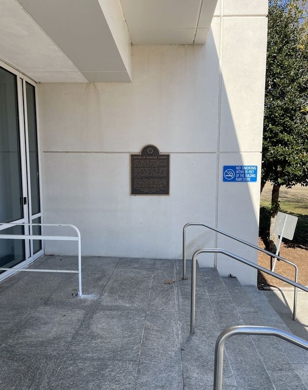 History of Norfolk County Marker image. Click for full size.