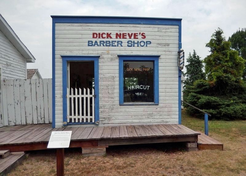 Dick Neve's Barber Shop image. Click for full size.