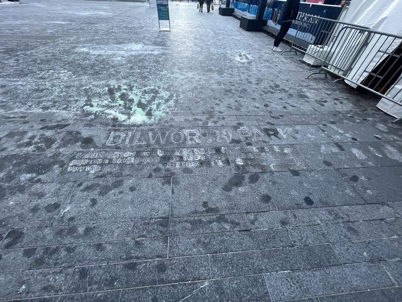 Dilworth Park Marker. Click for full size. Dilworth Park Marker image. Click for full size.