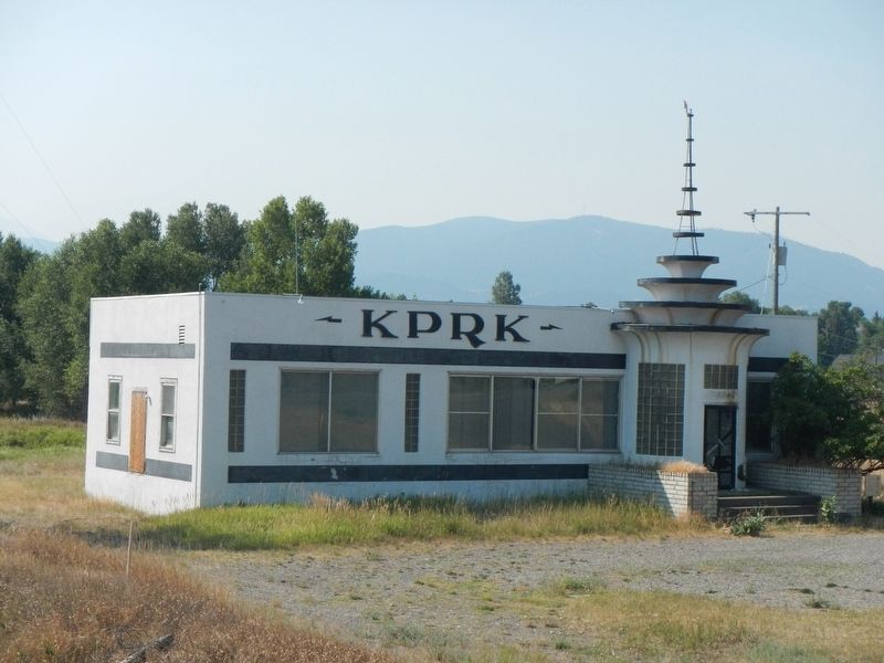 KPRK Radio Station Building image. Click for full size.