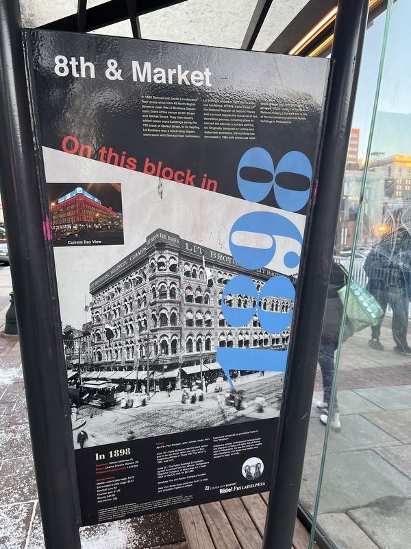 8th & Market Marker image. Click for full size.