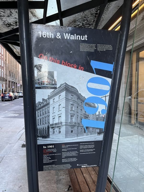 16th & Walnut Marker image. Click for full size.