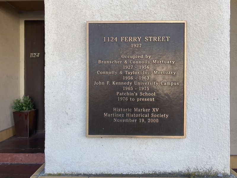 1124 Ferry Street Marker image. Click for full size.