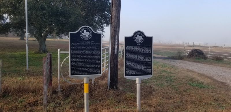 The William Jones Elliot Heard and Egypt Plantation Marker is the marker on the left image. Click for full size.