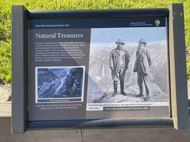 National Treasures Marker image. Click for full size.