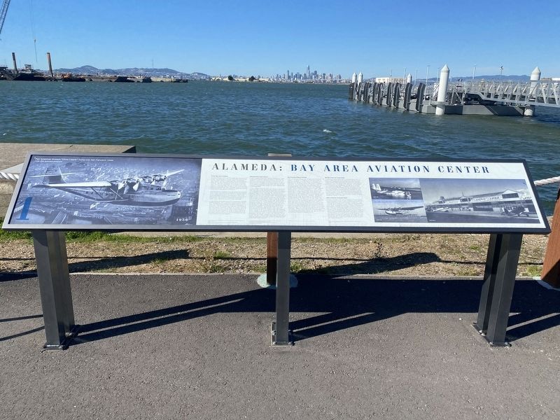 Alameda: Bay Area Aviation Center Marker image. Click for full size.
