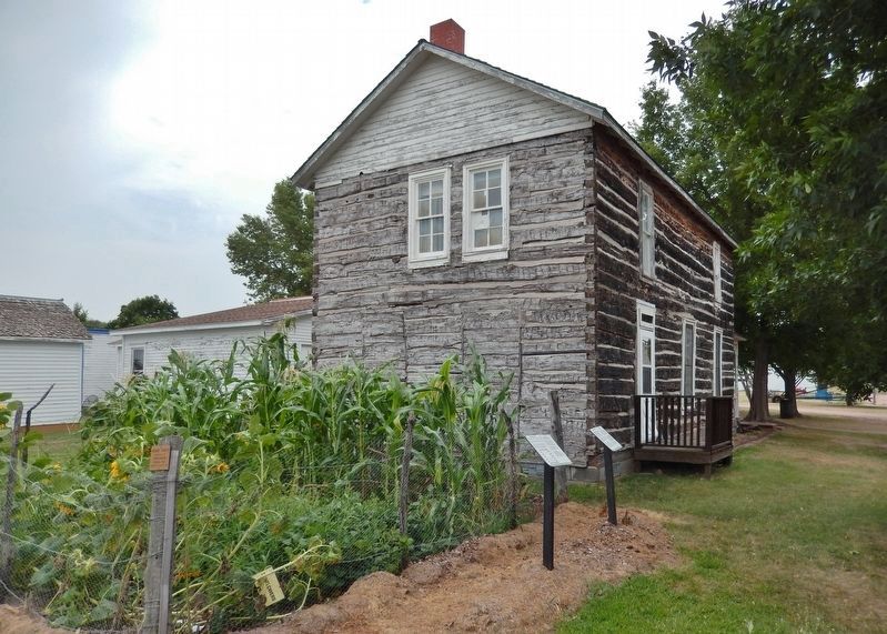 Pawnee Indian Garden & Markers image. Click for full size.