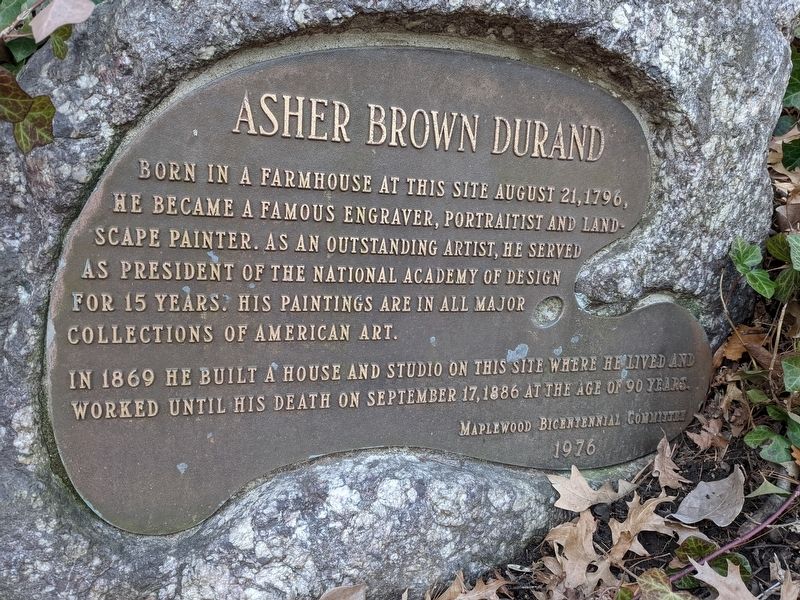 Asher Brown Durand Marker image. Click for full size.