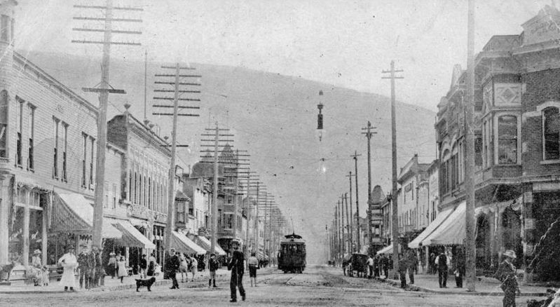 Baker Street in 1908 image. Click for full size.