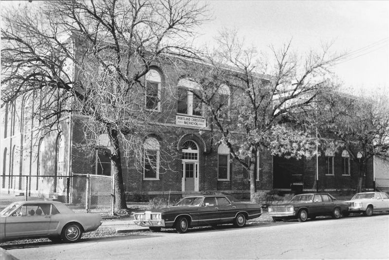 Montgomery Street School Marker image. Click for more information.