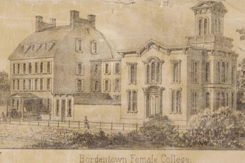 Bordentown Female College image. Click for more information.