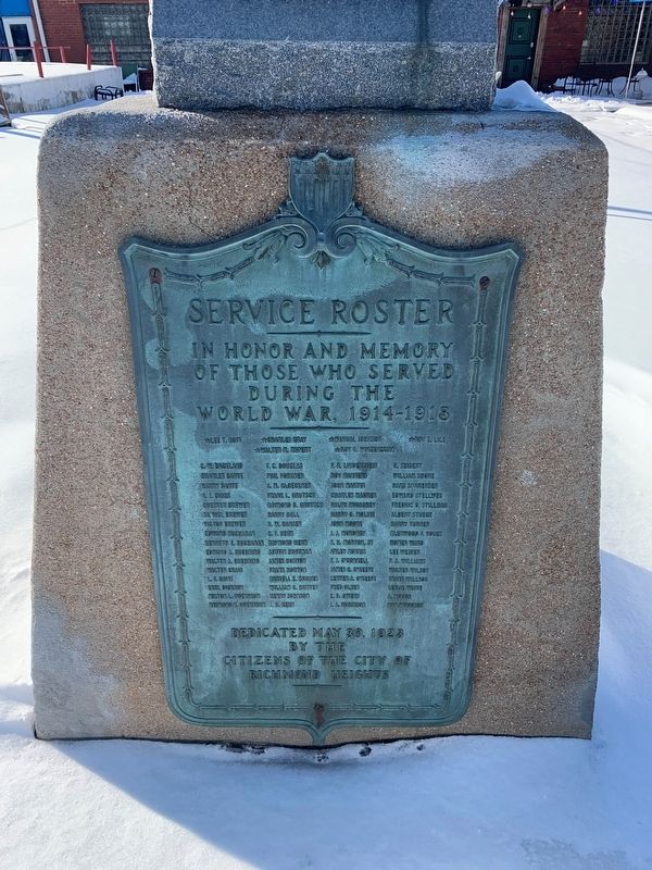 Service Roster Marker image. Click for full size.