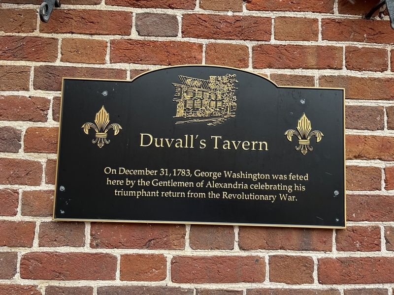 Duvall's Tavern Marker image. Click for full size.