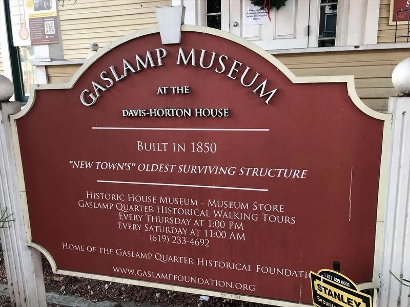 The Museum's Sign Along Island Avenue image. Click for full size.