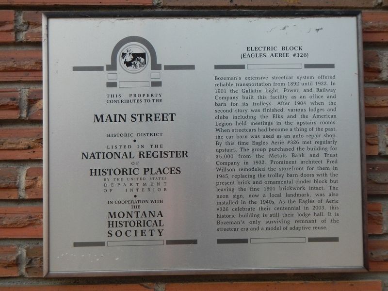 Electric Block Marker image. Click for full size.