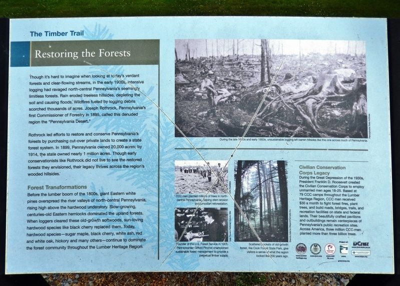 Restoring the Forests Marker image. Click for full size.