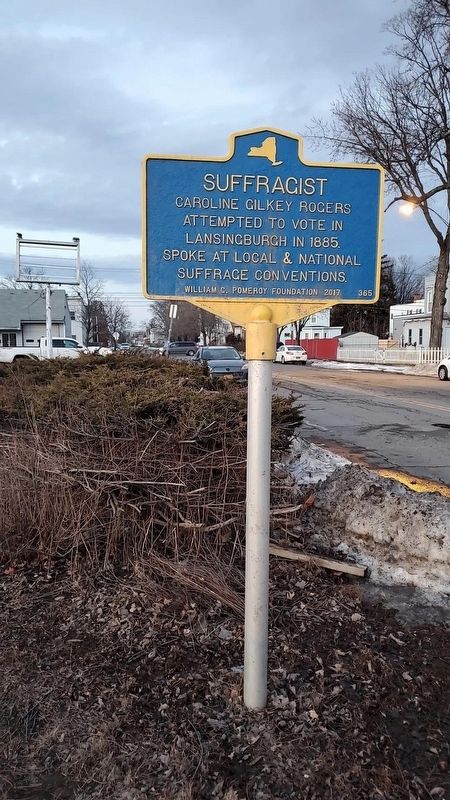 Suffragist Marker image. Click for full size.