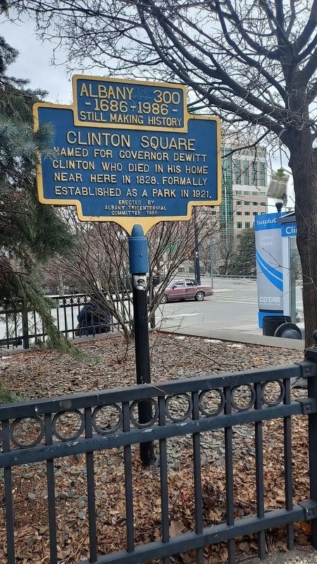 Clinton Square Marker image, Touch for more information