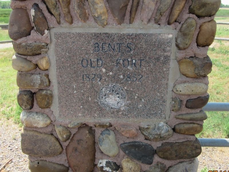 Bent's Old Fort 1829 - 1852 image. Click for full size.