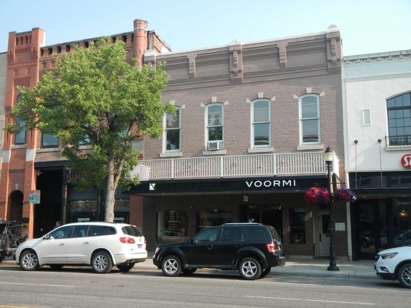 Tivoli Beer Hall and Marker image. Click for full size.