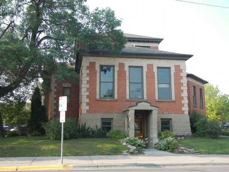 Bozeman Carnegie Library image. Click for full size.