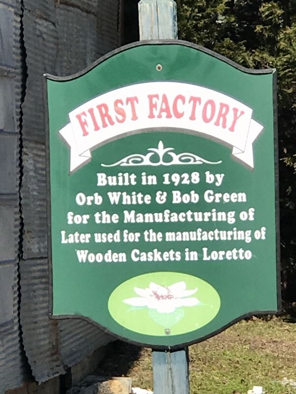 First Factory Marker image. Click for full size.
