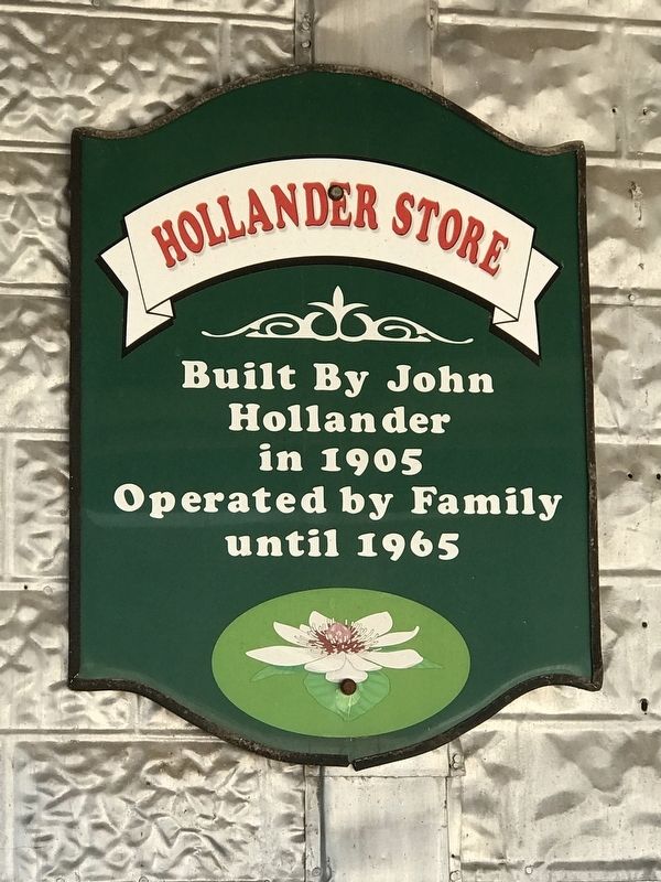 Hollander Store Marker image. Click for full size.
