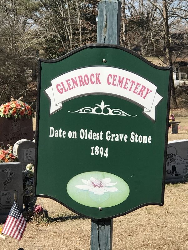 Glenrock Cemetery Marker image. Click for full size.